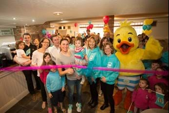 Dame Sarah Storey opens Aqua Nurture